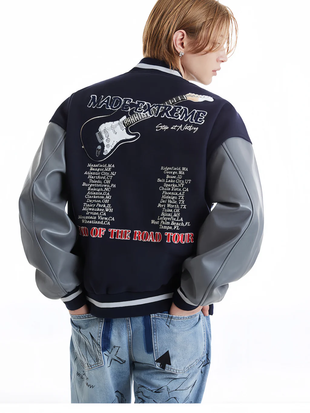 End Of The Road Tour Varsity Jacket