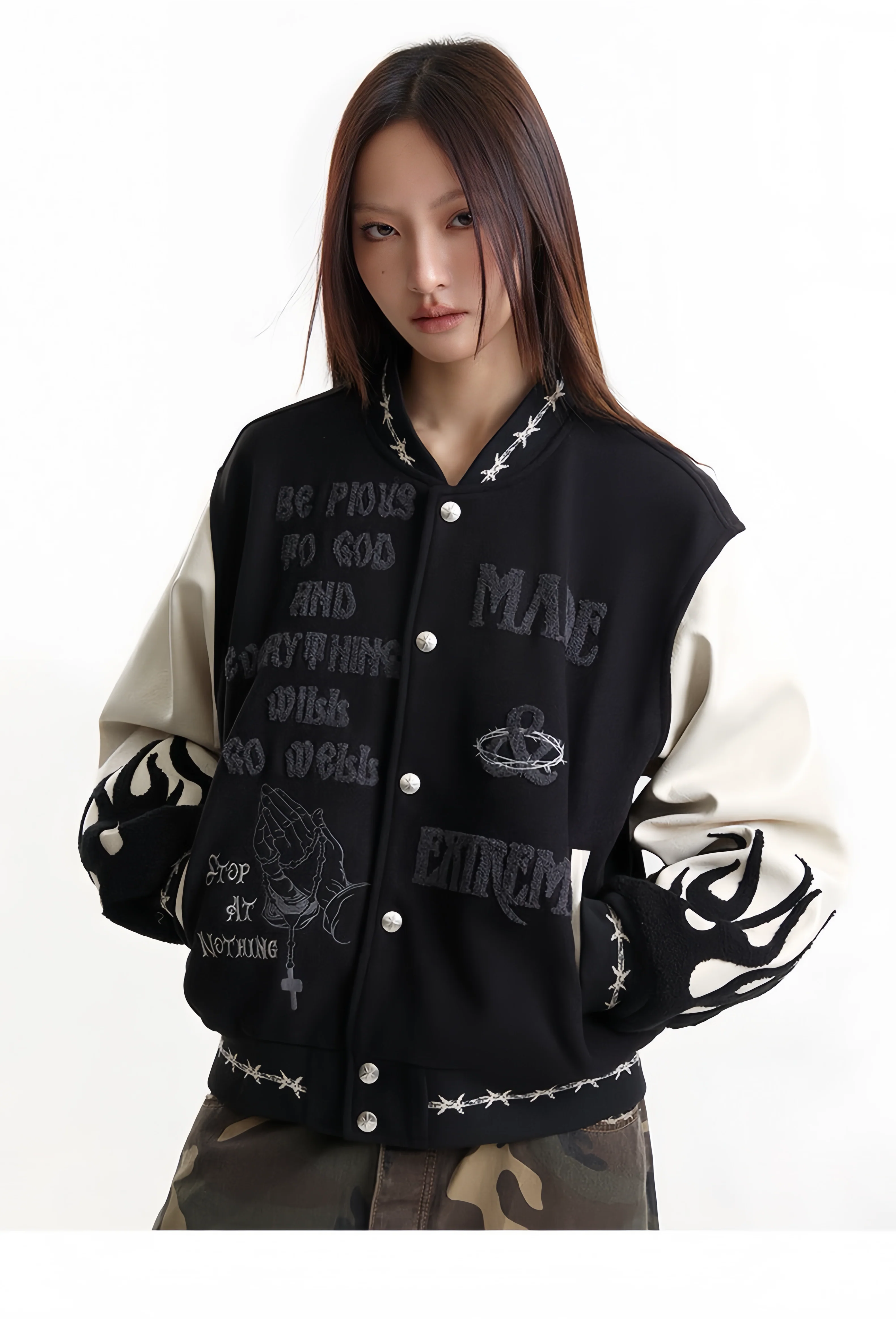 Theism Upgrade Varsity Jacket
