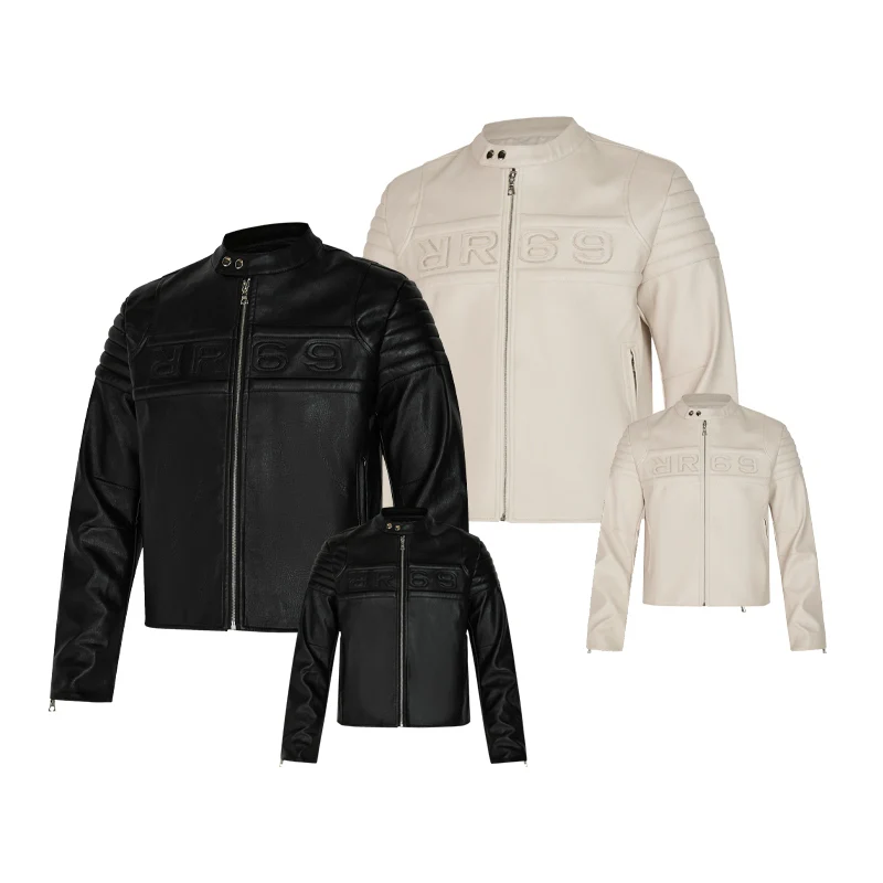 R69 No Love No Life Leather Jacket