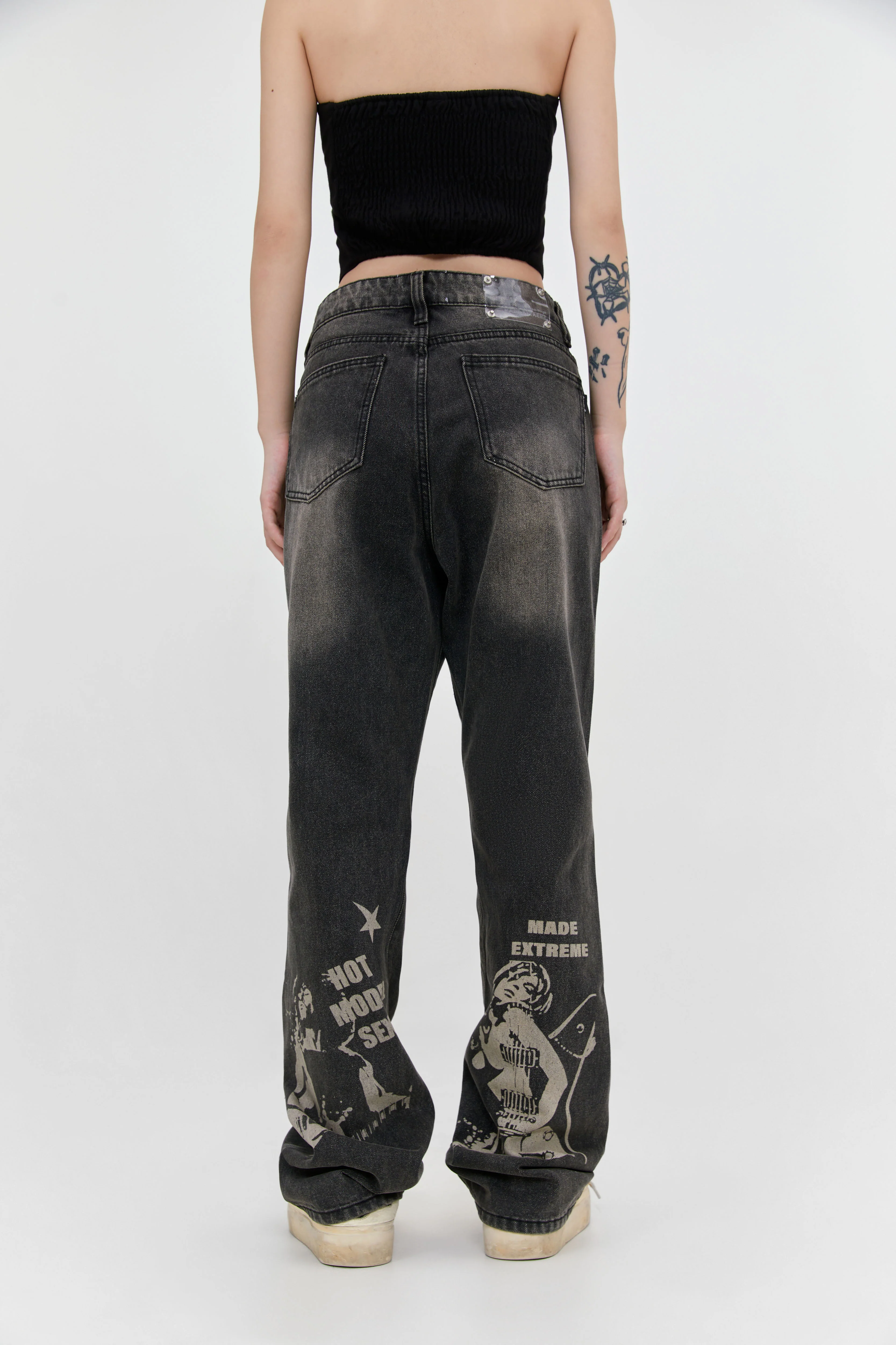 Hot Model Sexy Pants