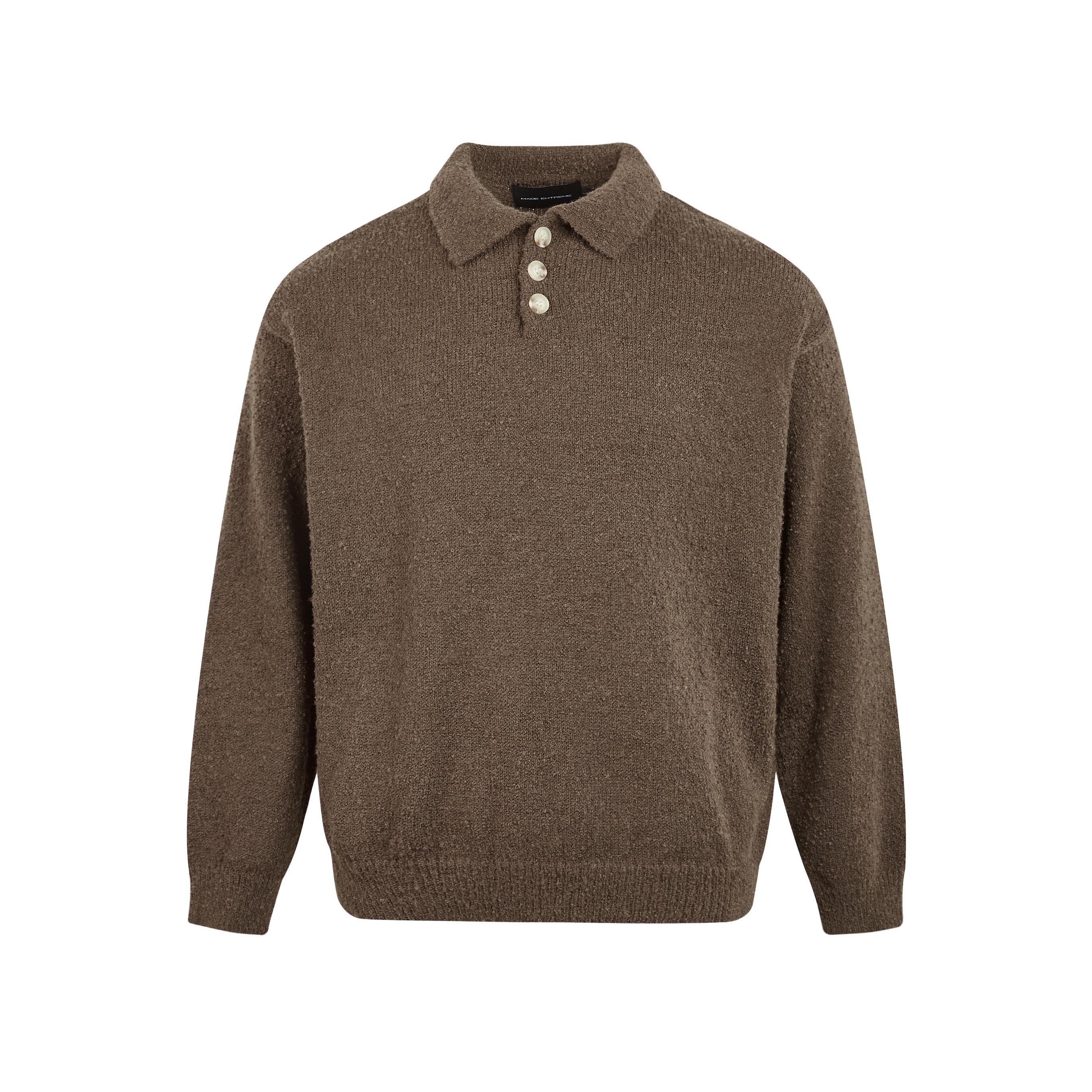 Tree Button Polo Shirt