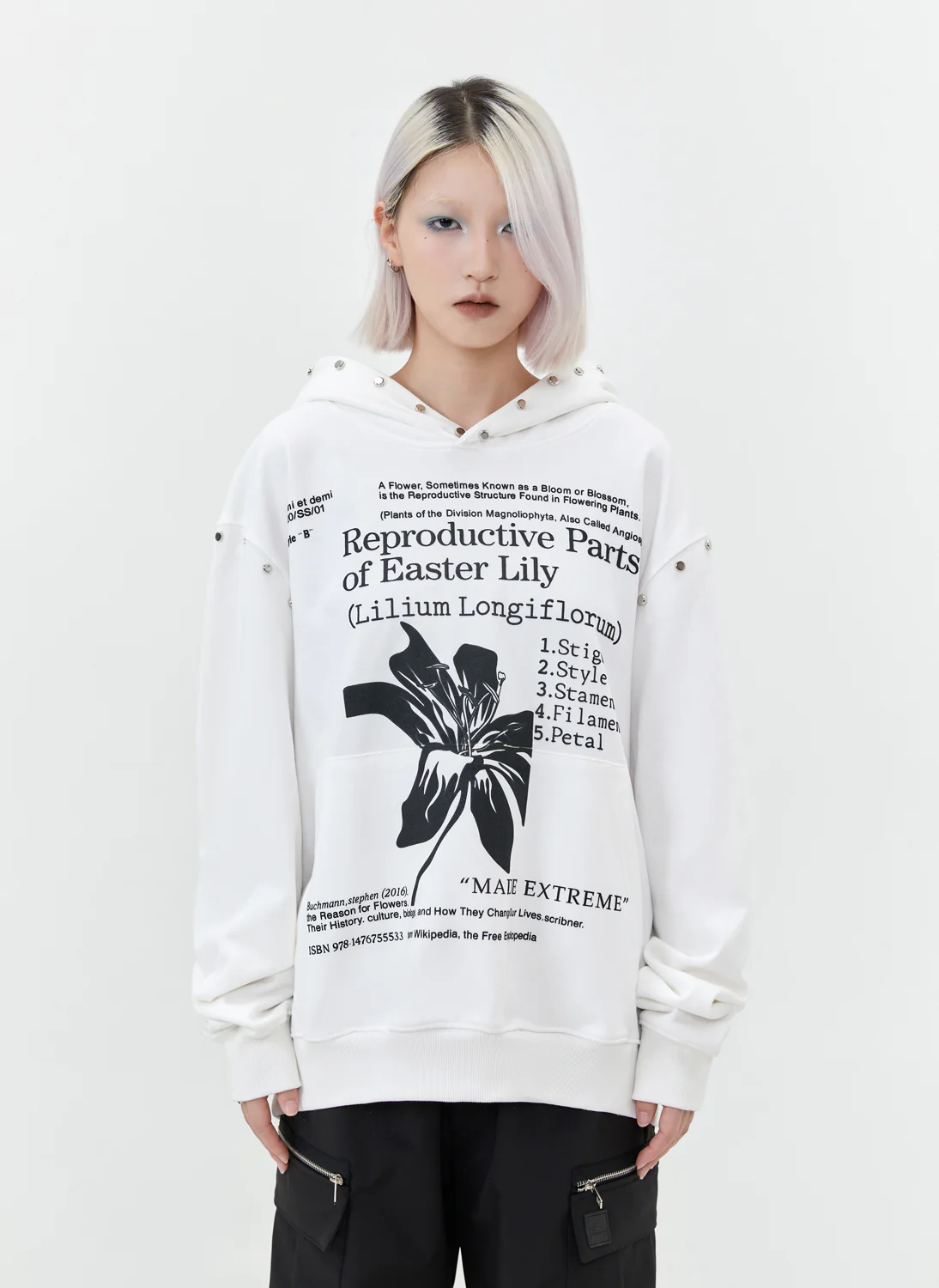 Lilium Longiflorum Hoodie