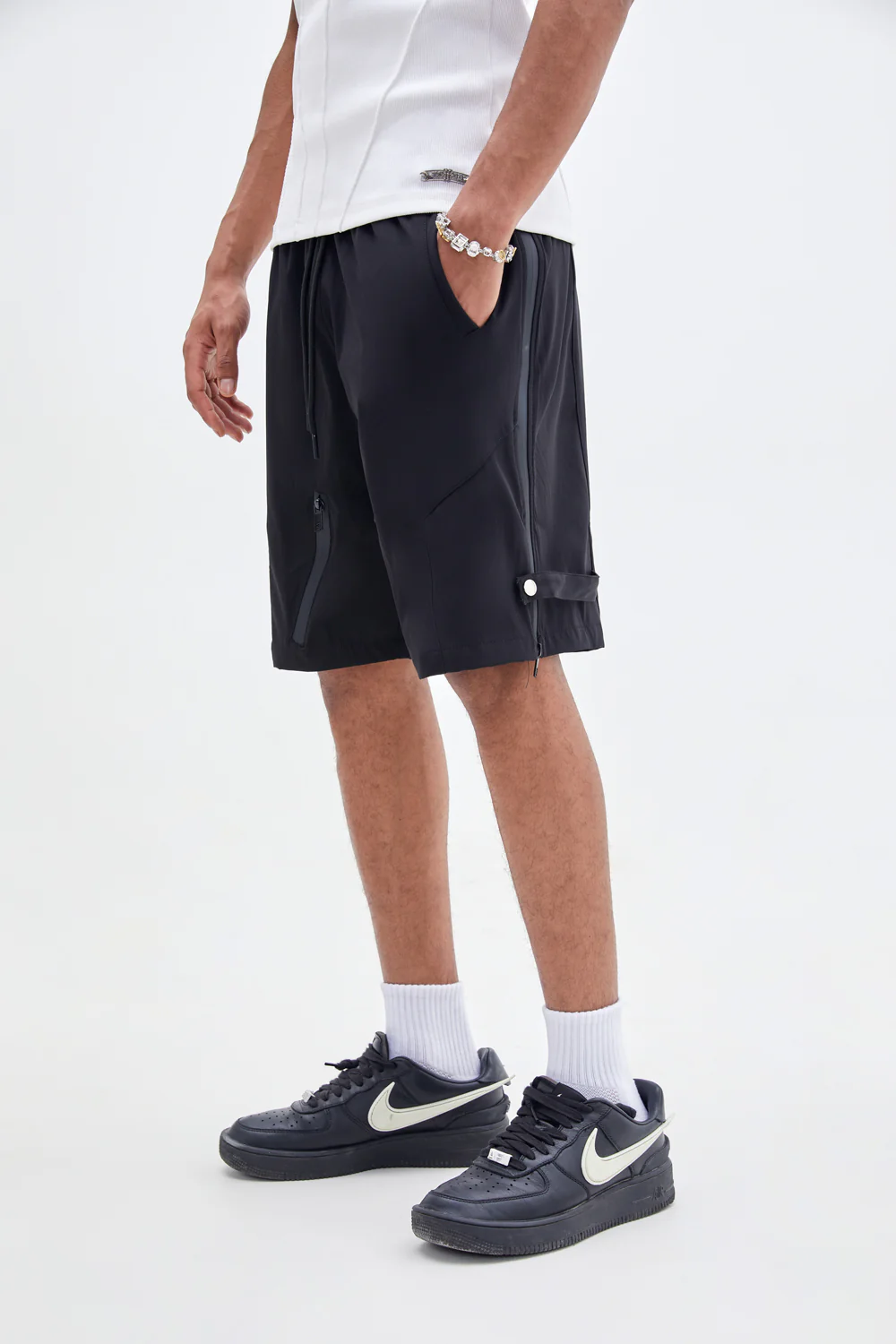 Button Knee Short