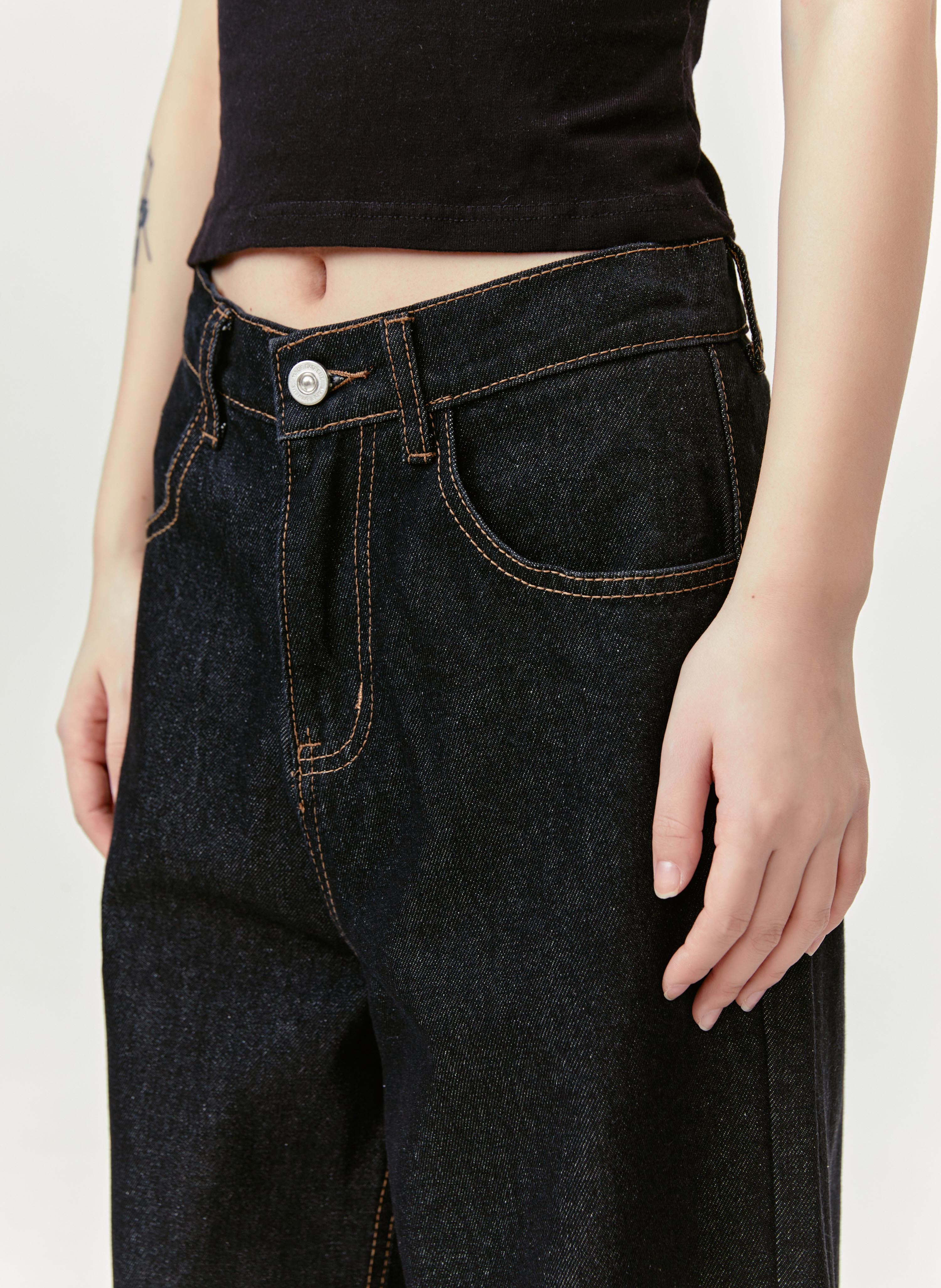 Inverted Triangle Jeans Pants