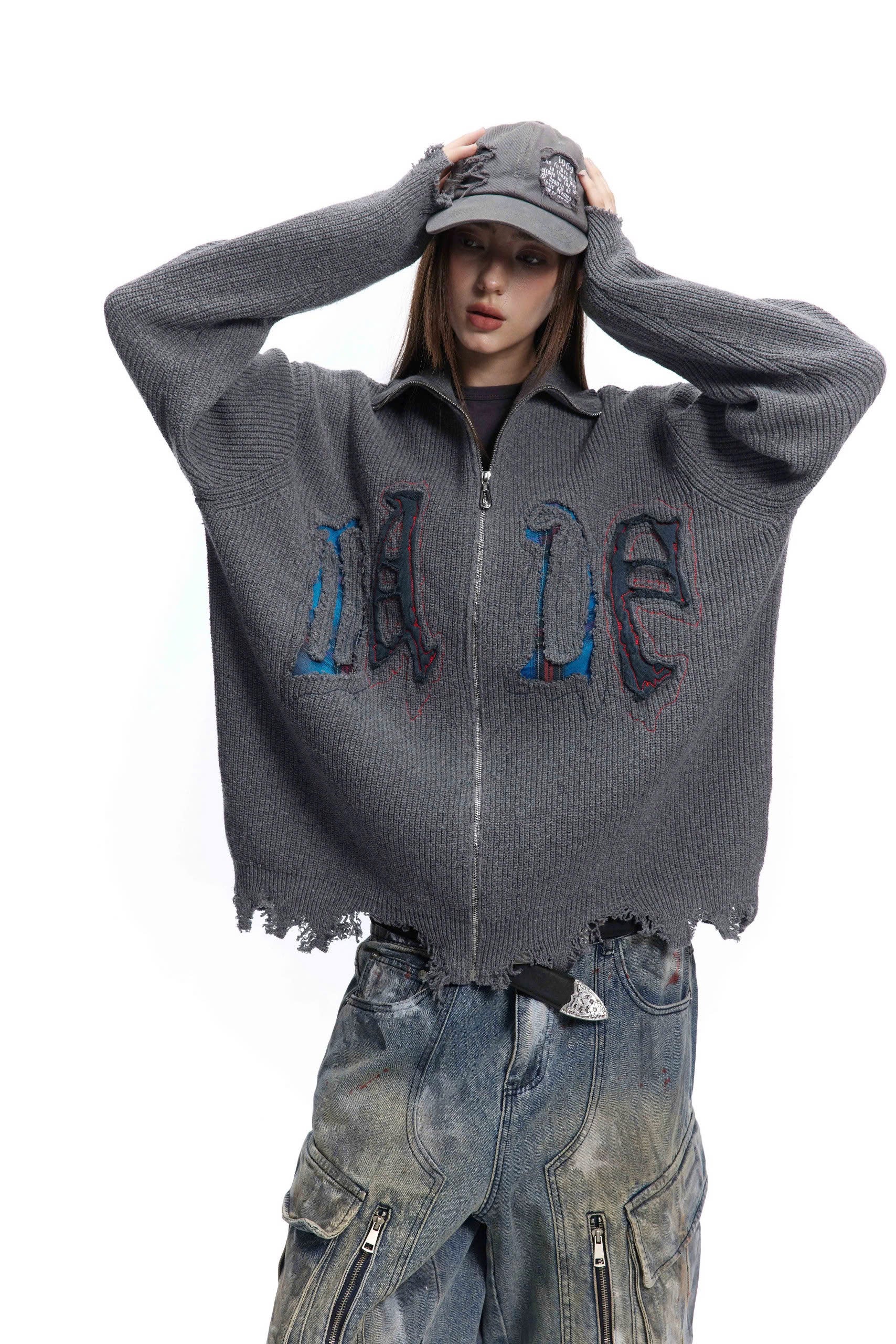 Fireboy And Watergirl Knit Zip