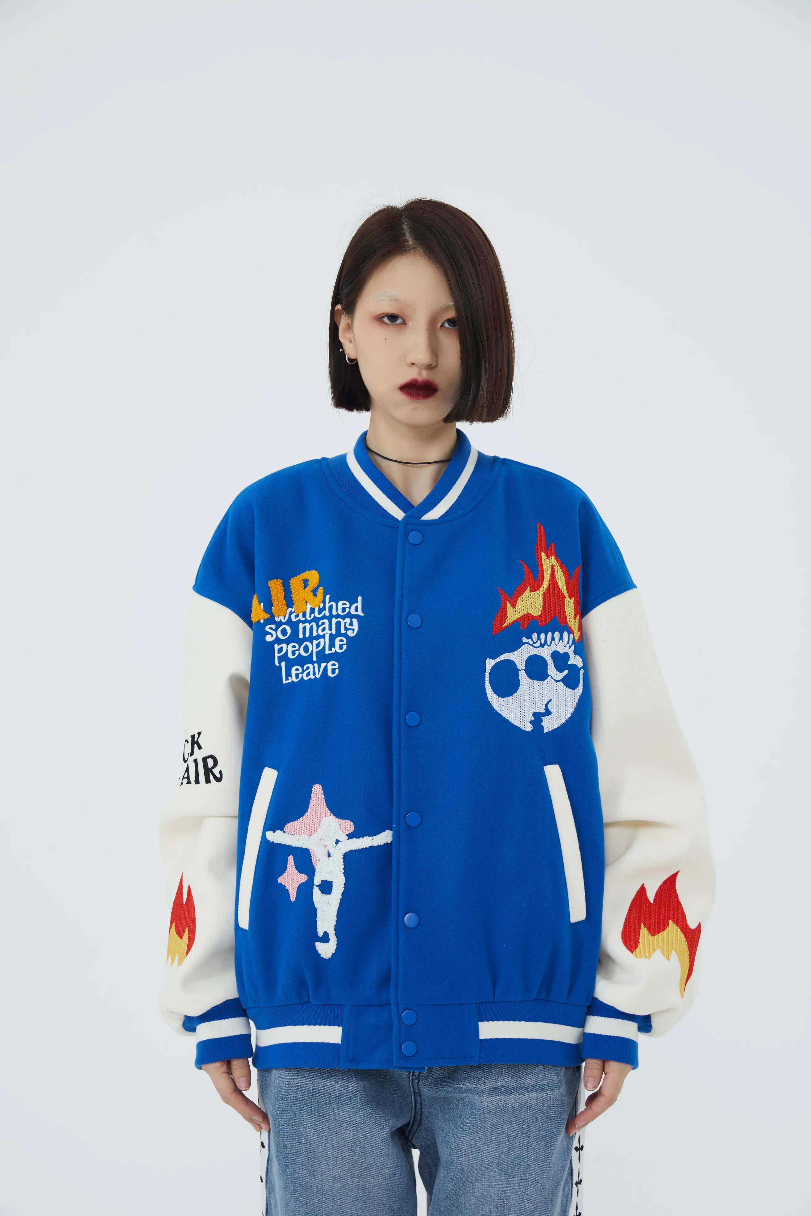 Shattered Varsity Jacket