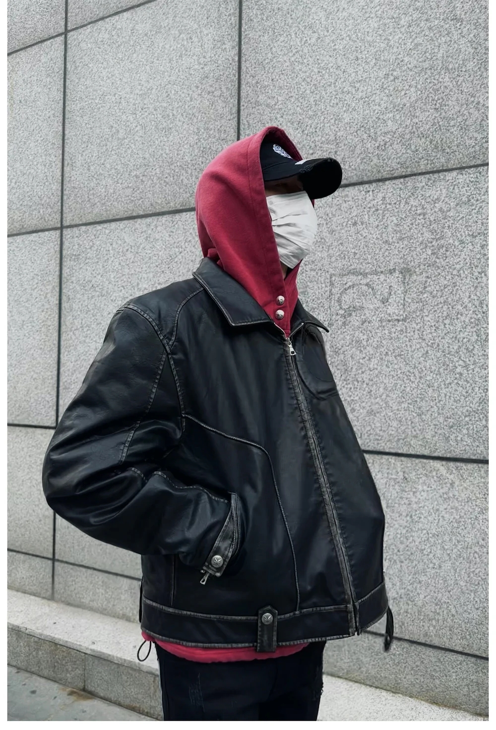 R69 Somethings Real Leather Jacket