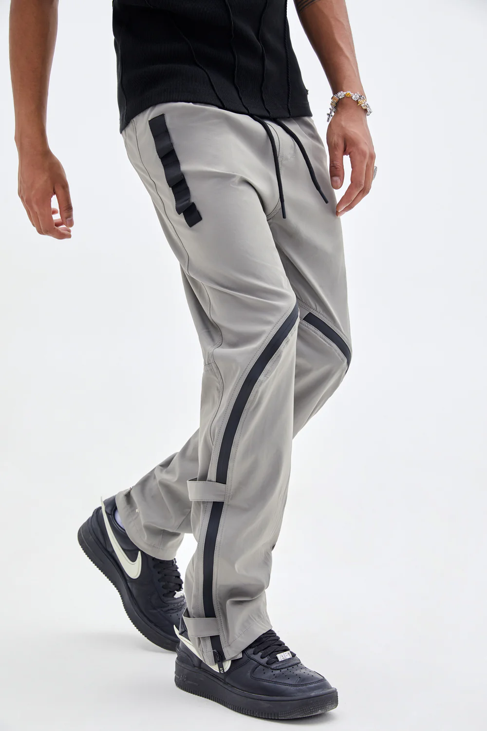 Black Line Pants