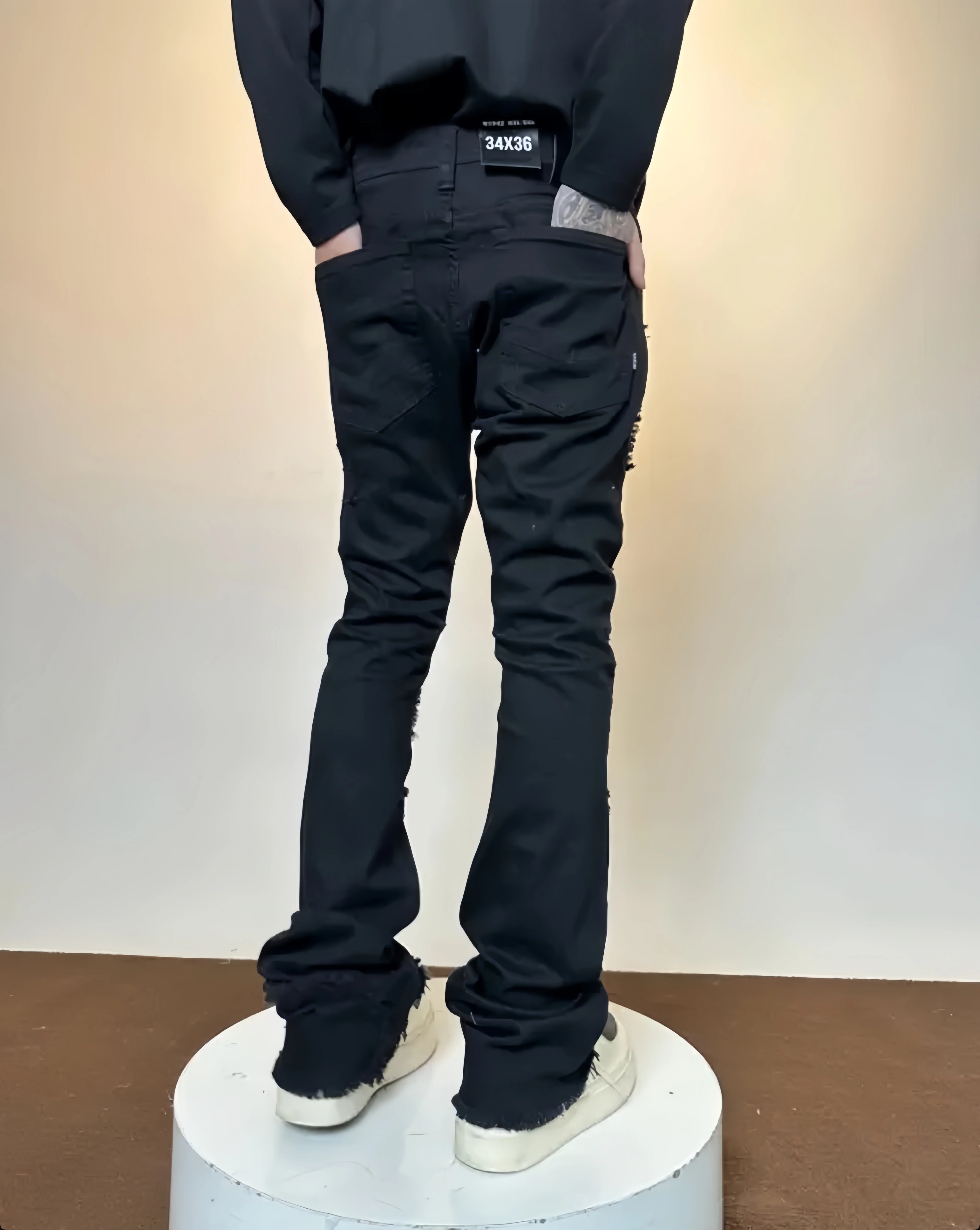 R69 Hide And Seek Denim Pants