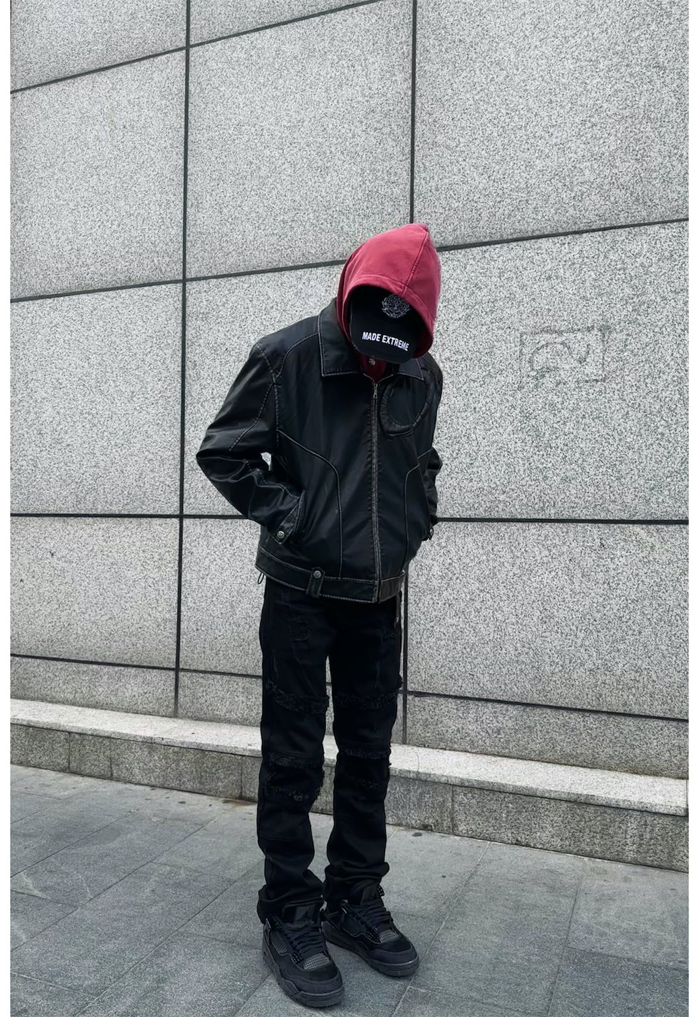 R69 Somethings Real Leather Jacket