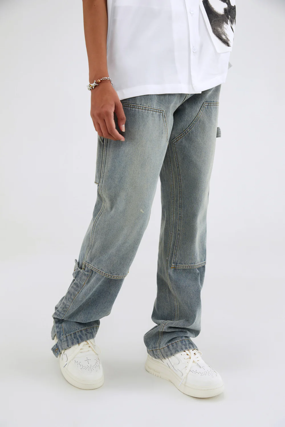 Simple Old School Denim Pants