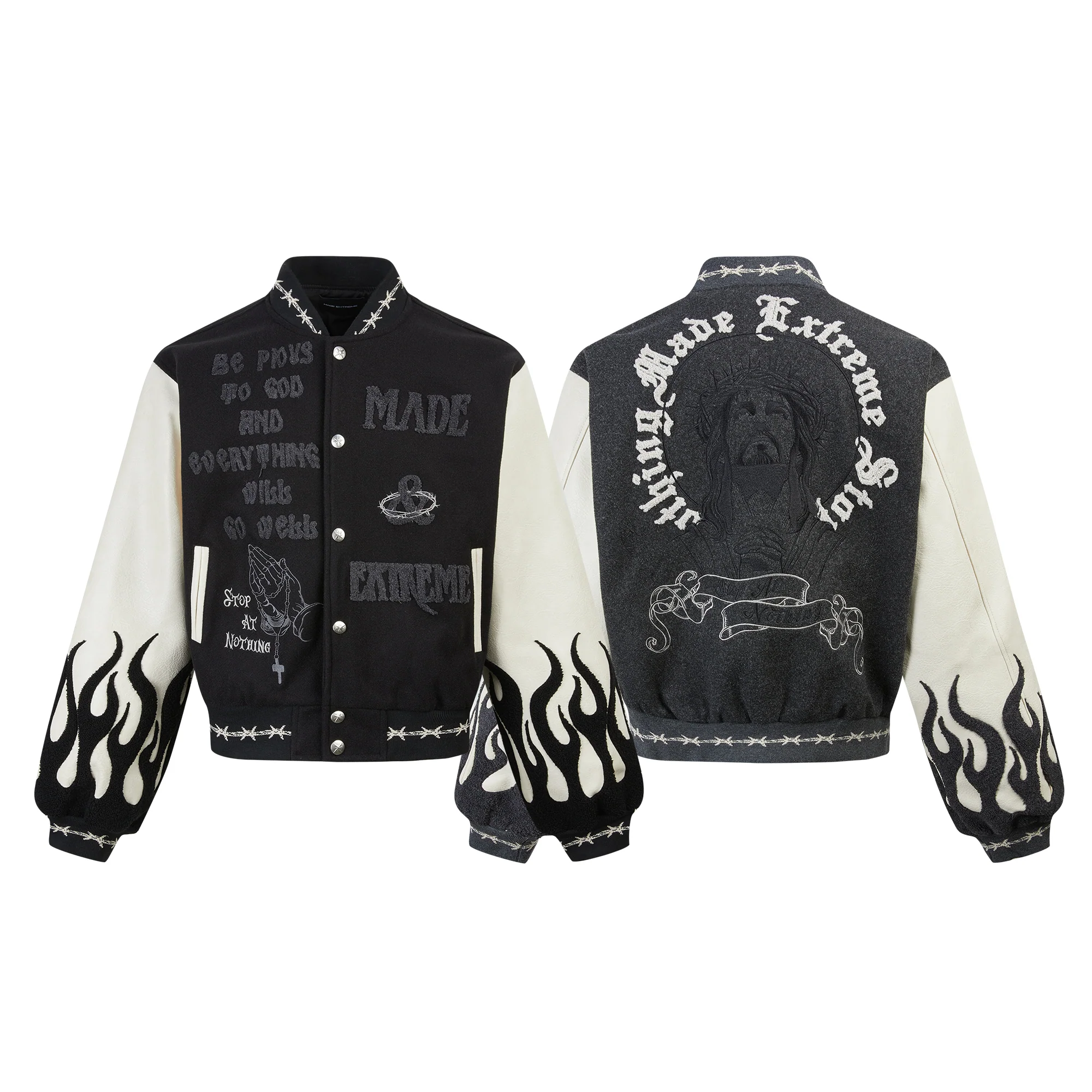 Theism Upgrade Varsity Jacket