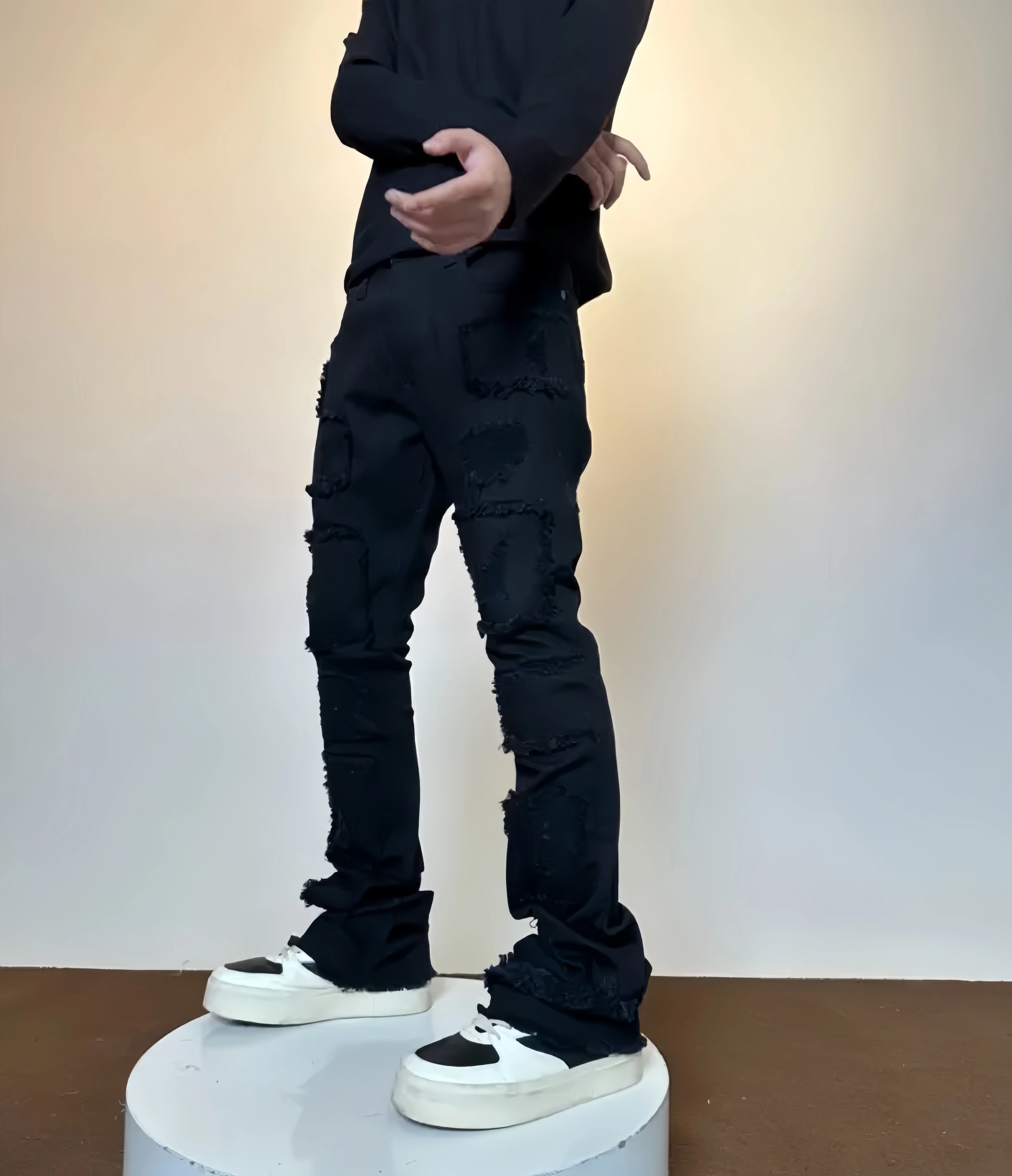 R69 Hide And Seek Denim Pants