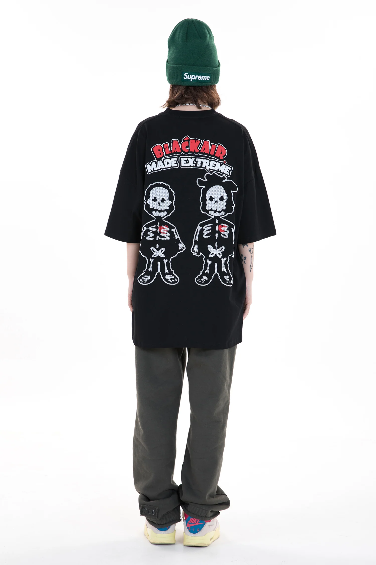 Hip Hop Stylised Crew T-Shirt