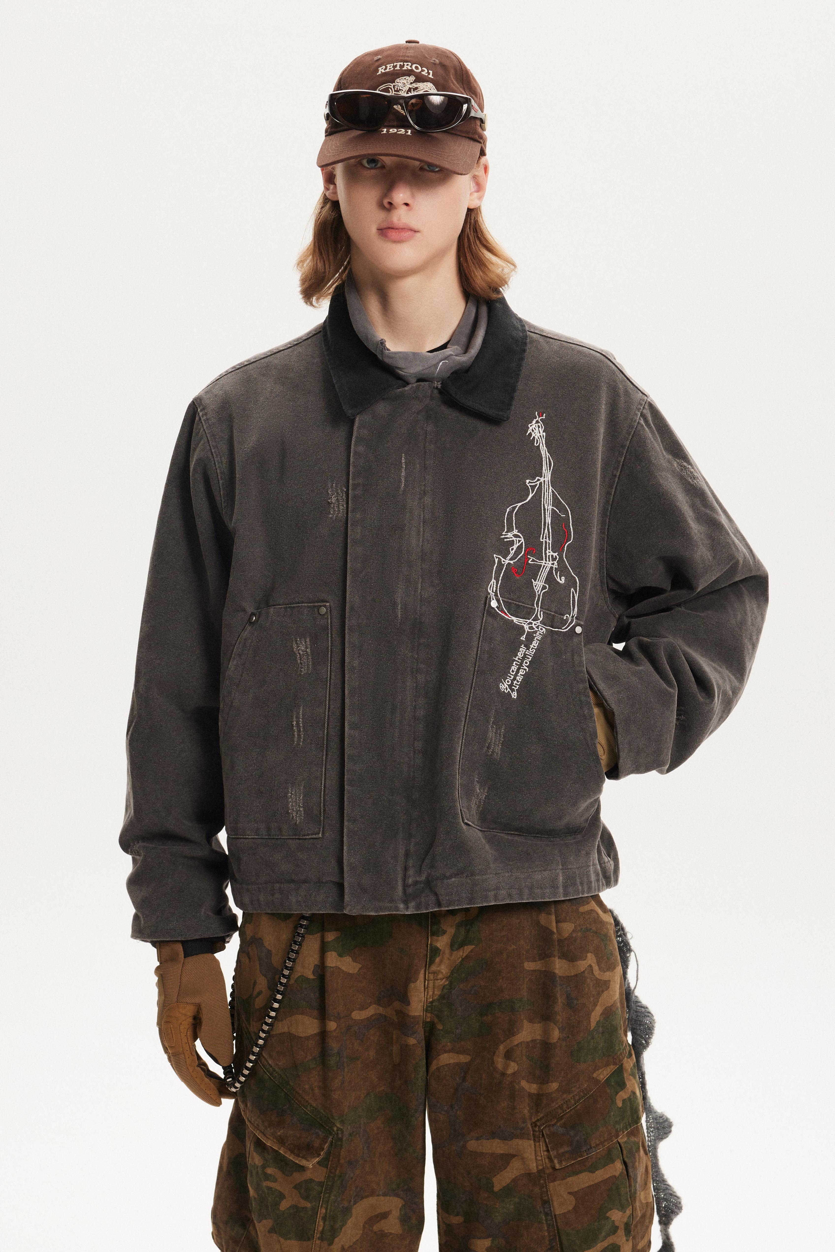 Sound System Denim Jacket