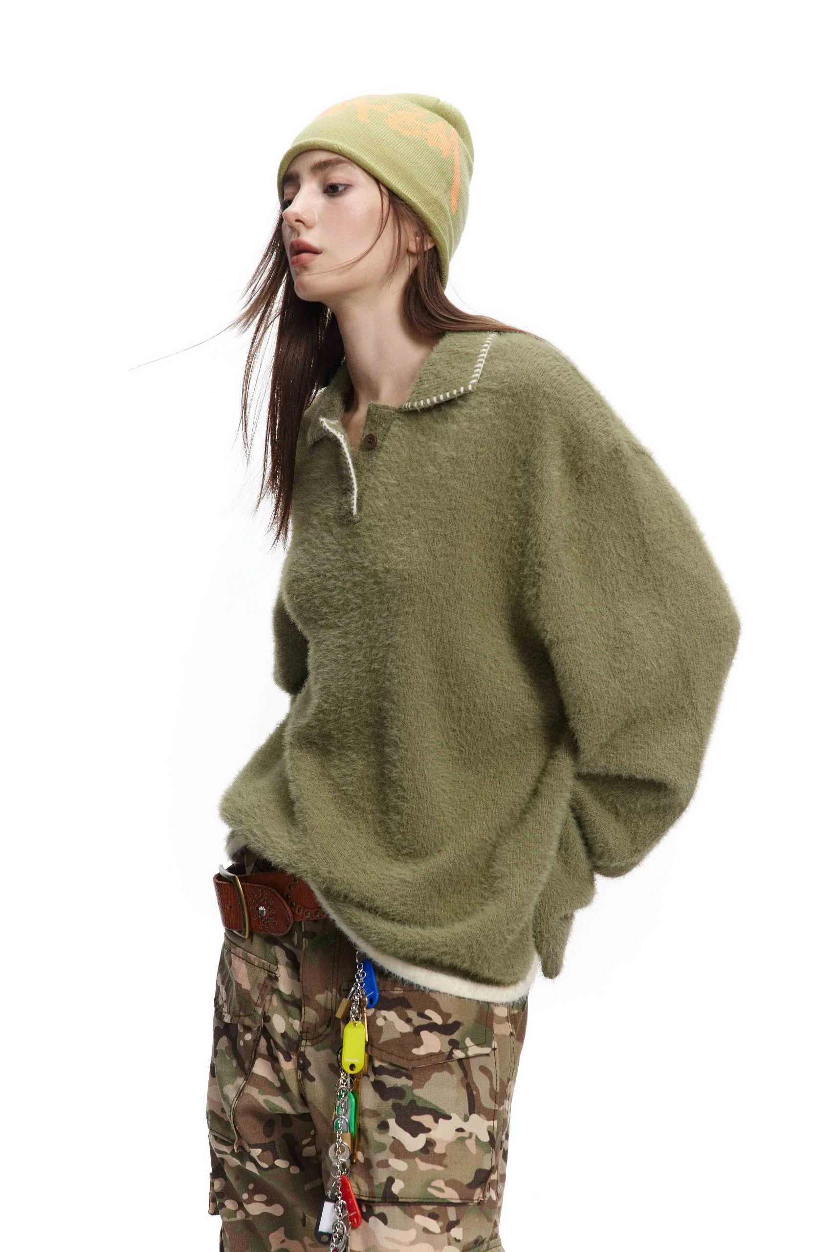 The Way Home Knit Polo Shirt