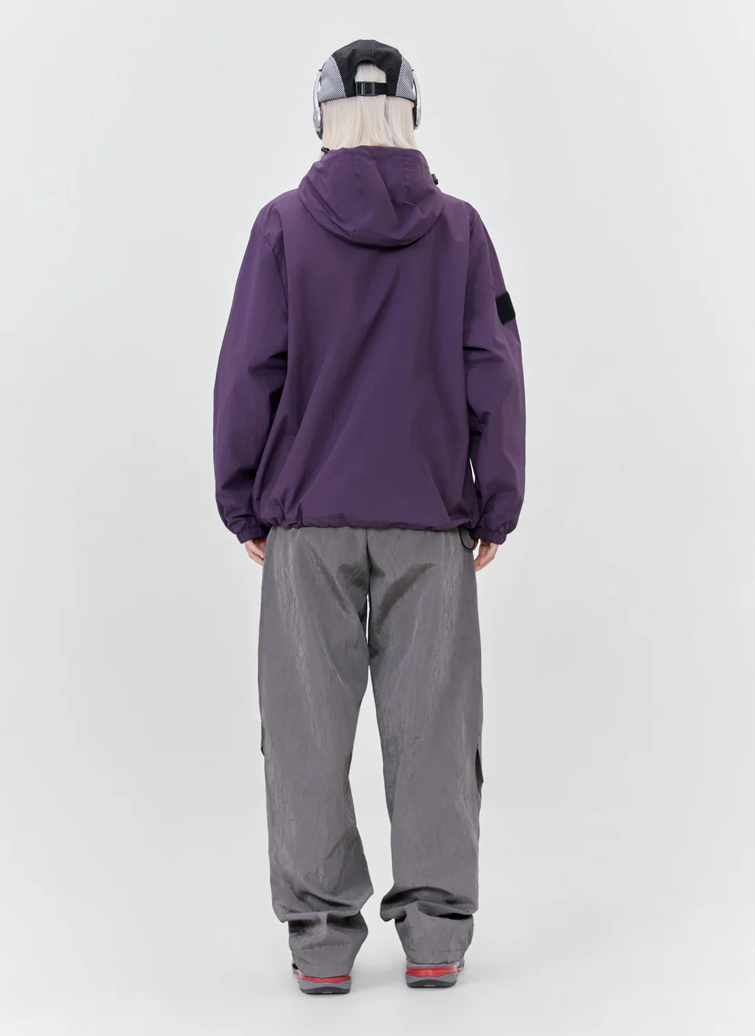 Multidimensional Space Windbreaker Jacket