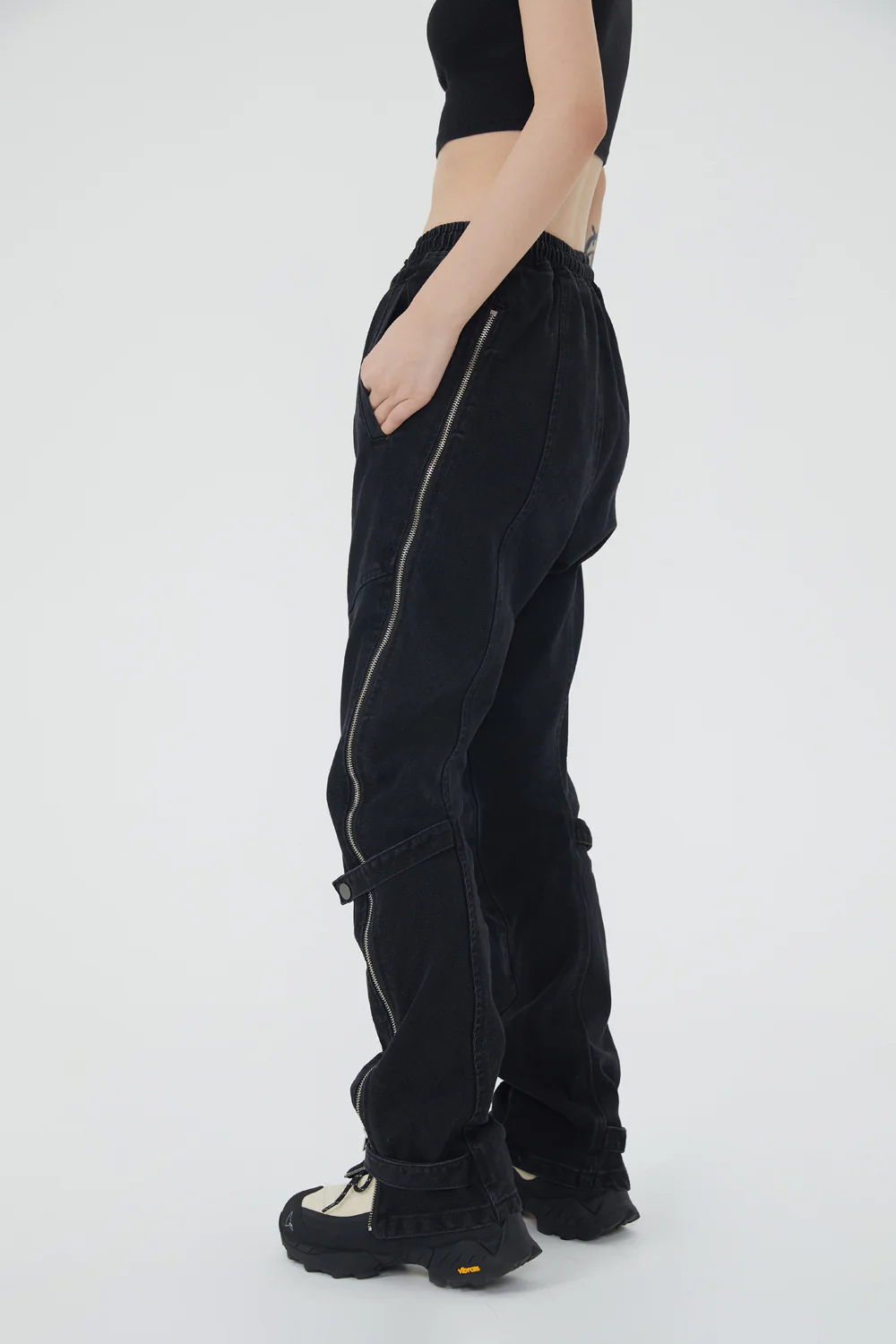 Techwear Ultilised Denim Pants