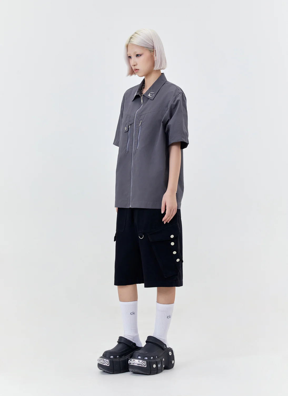 The Basic Zipper Shirt