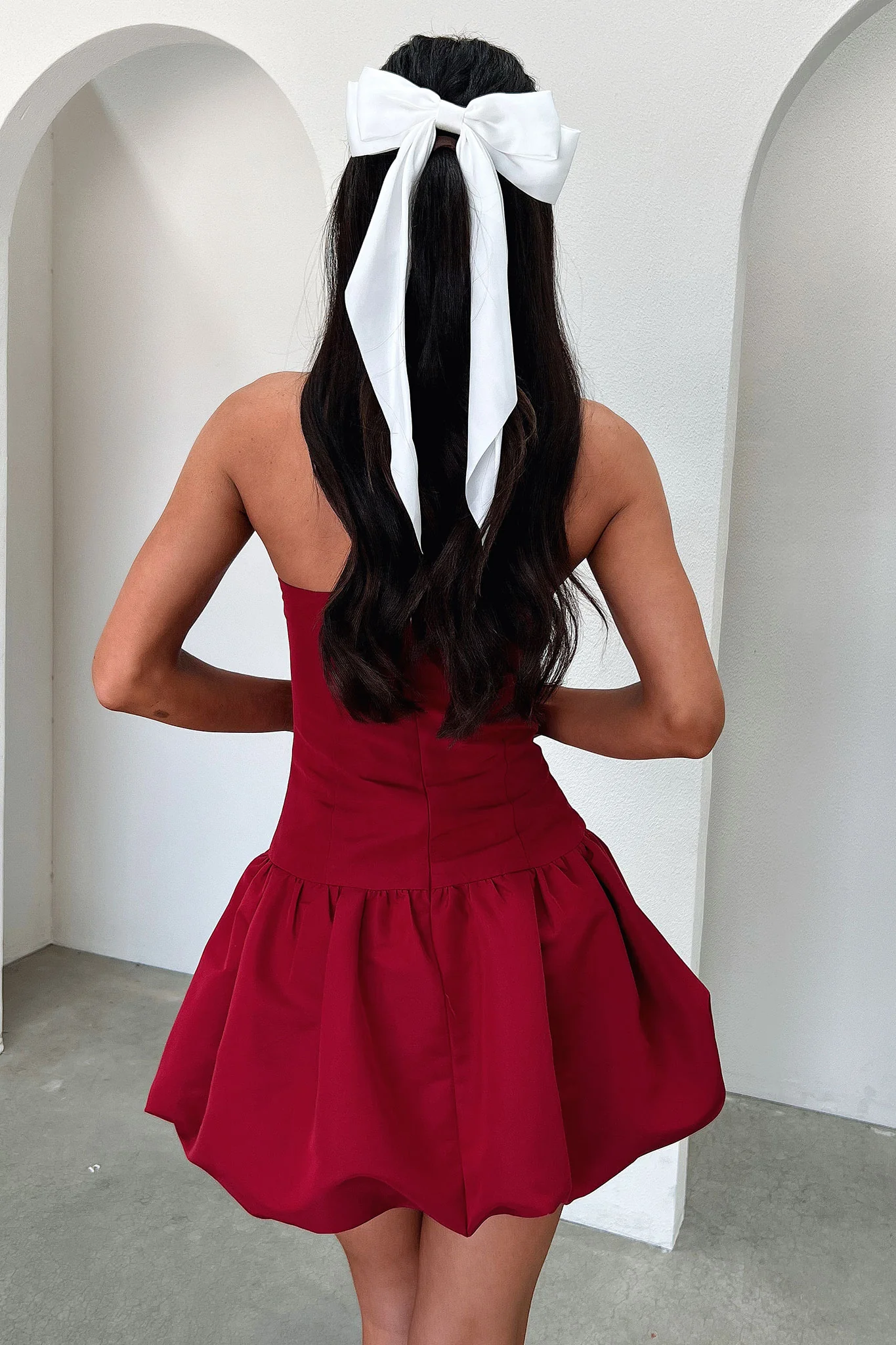 Kloe Dress - Burgundy