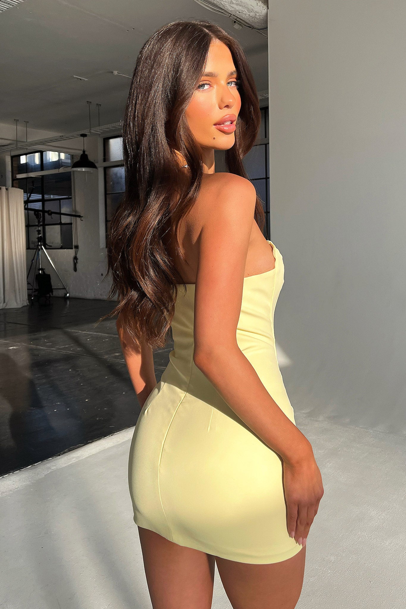 Marlo Dress - Yellow