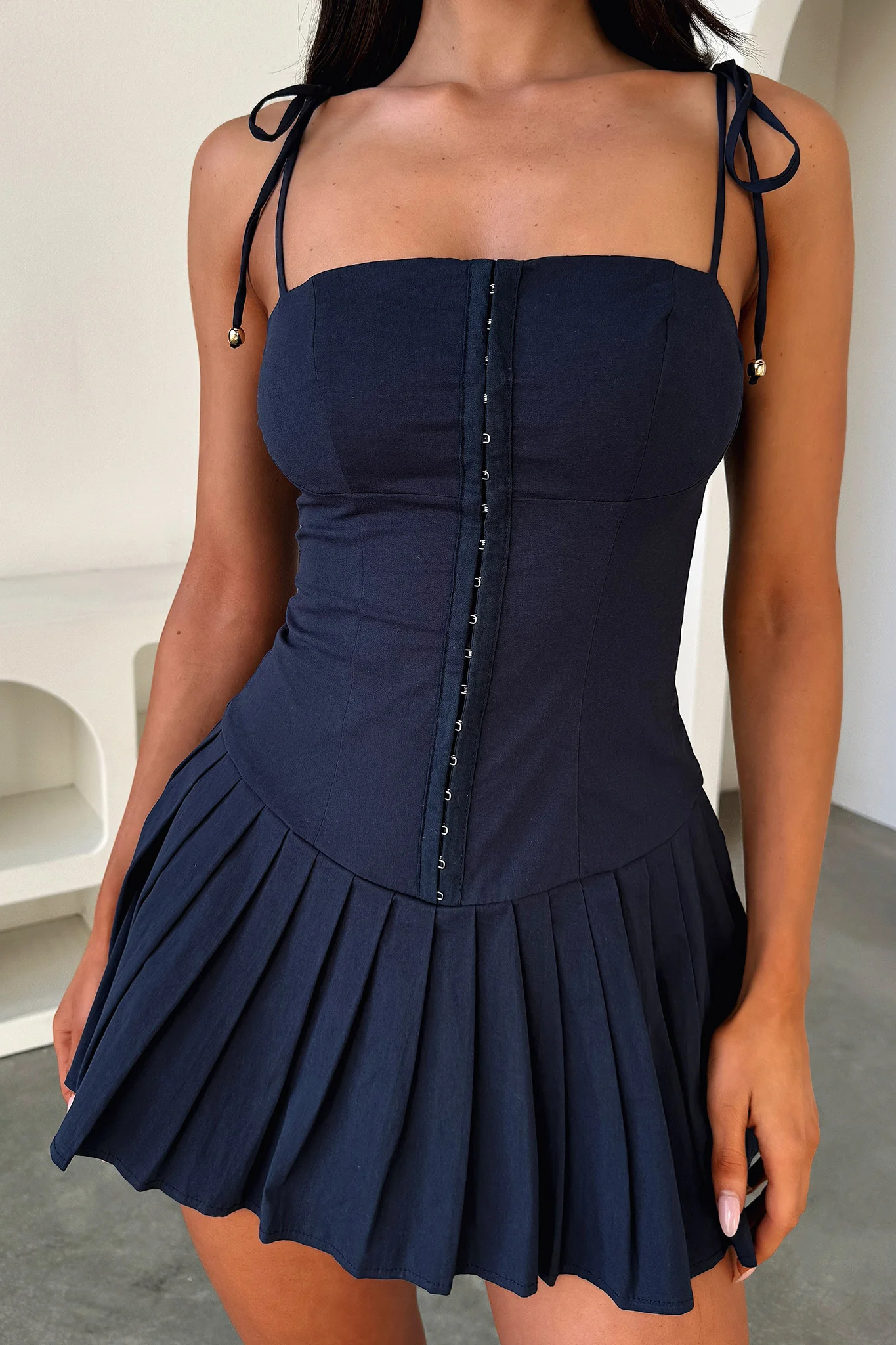 Yaz Dress - Navy