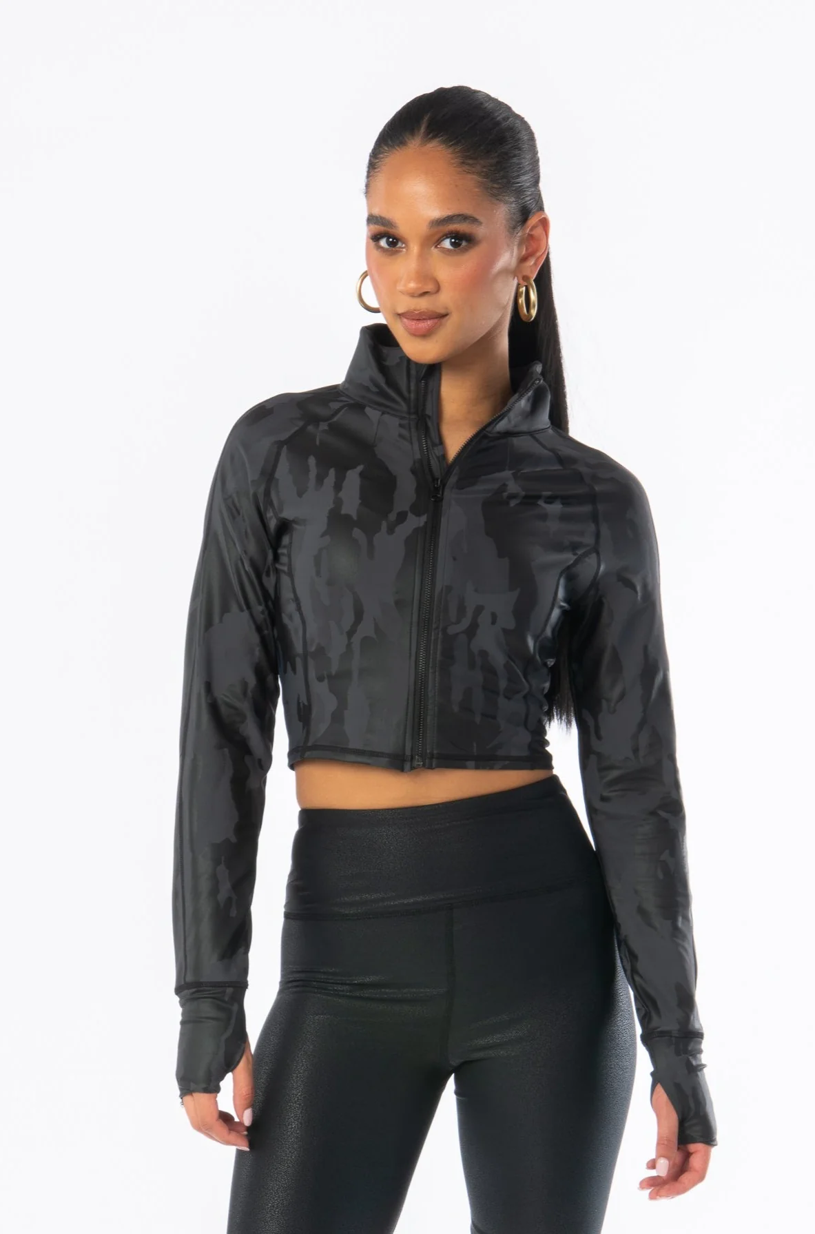 Charcoal Camo Jacket - Hypeach Active