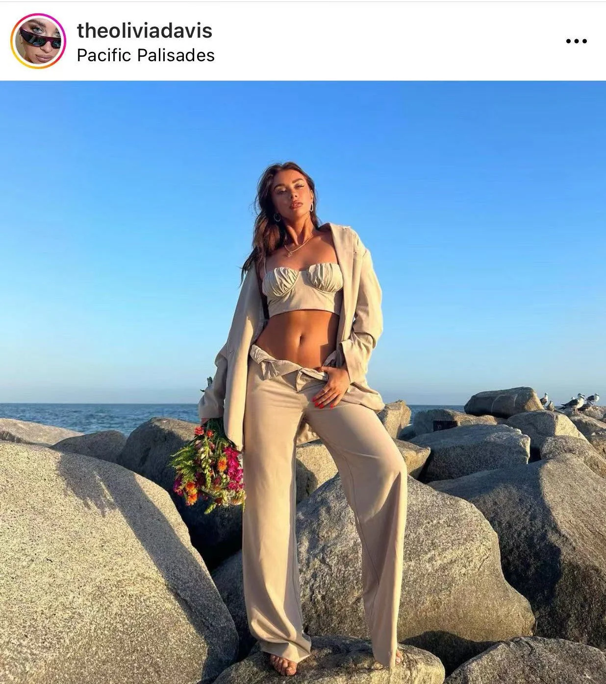 Avalon Bustier Crop Top