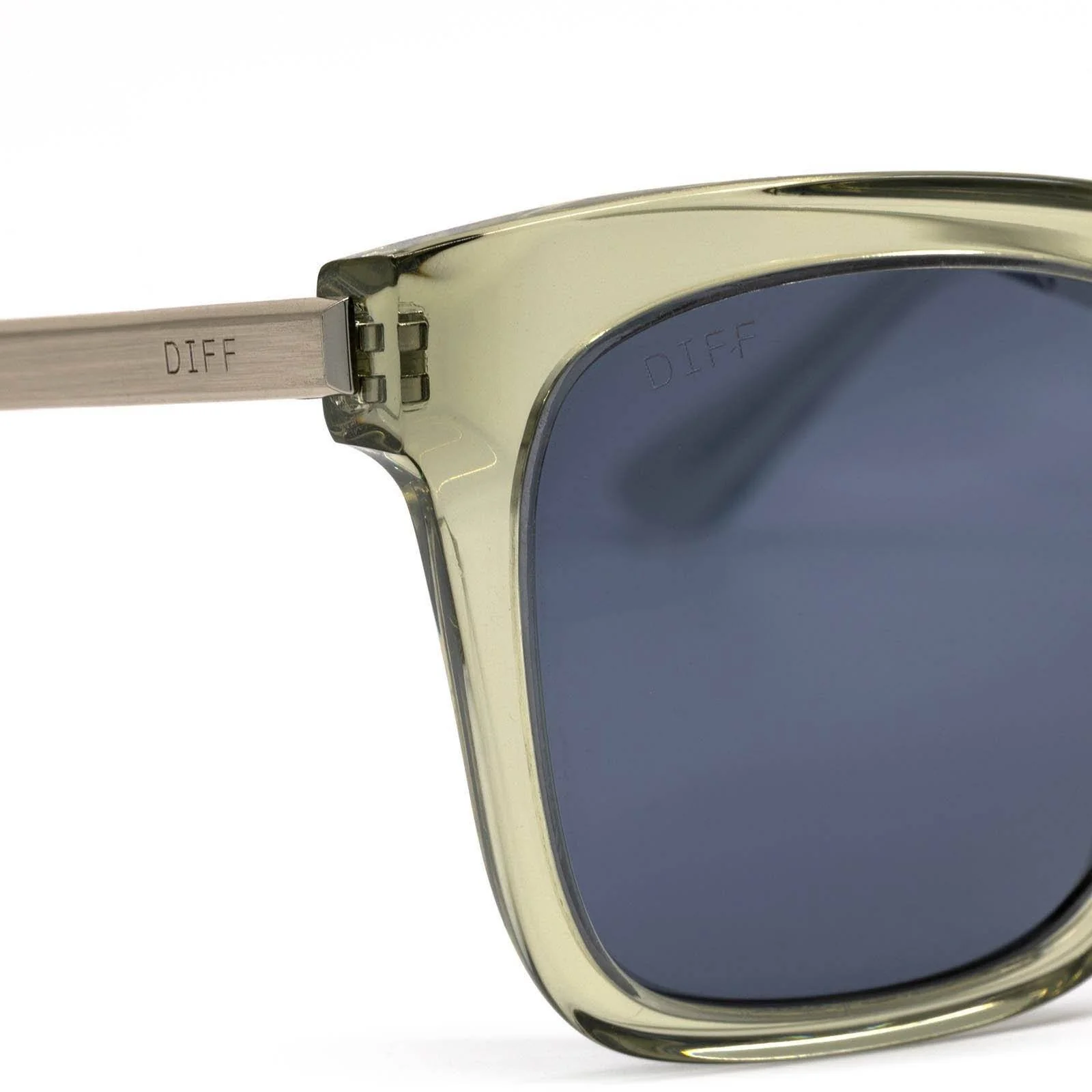DIFF Eyewear - Bella - Olive Crystal