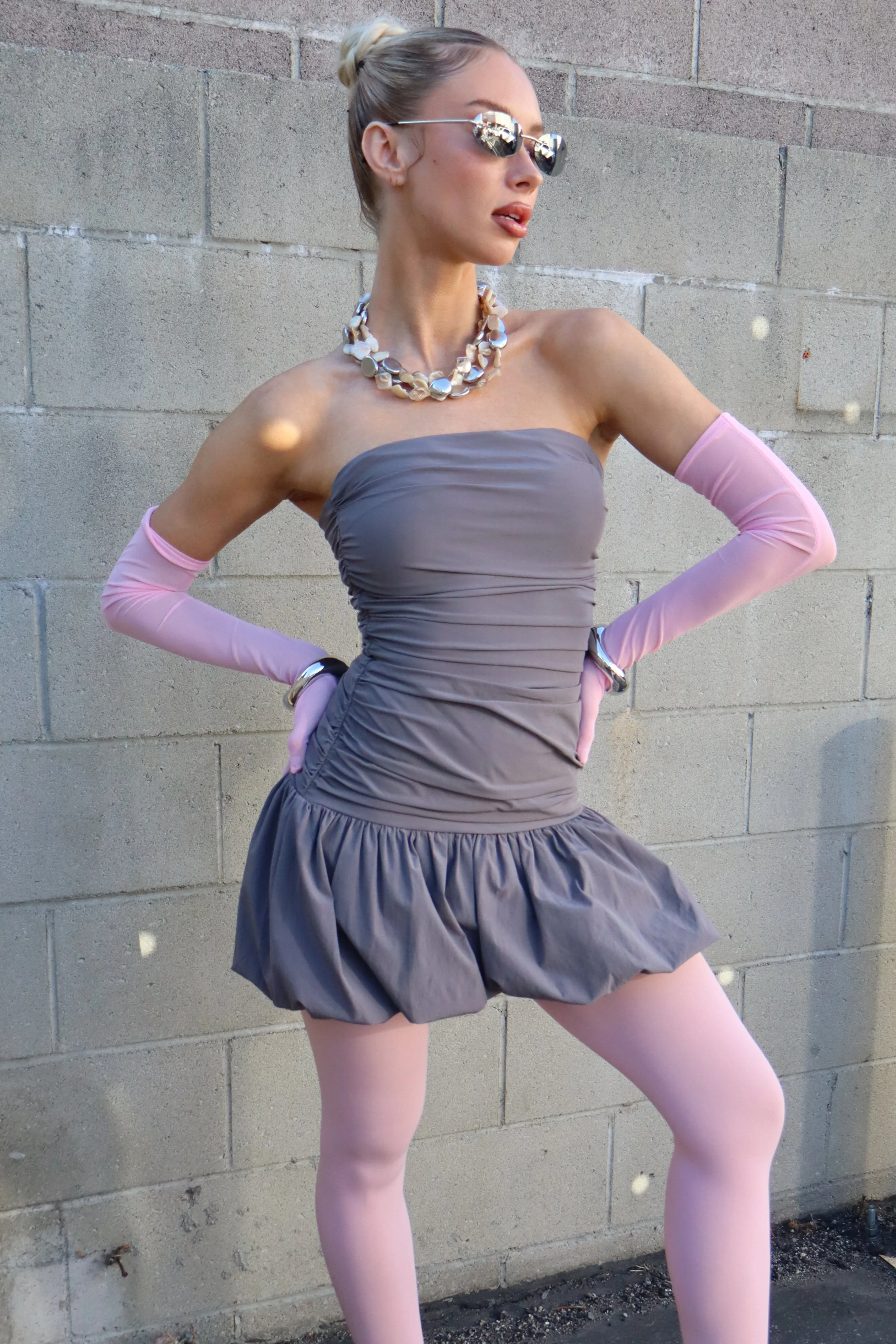 Elsa Bubble Mini Dress