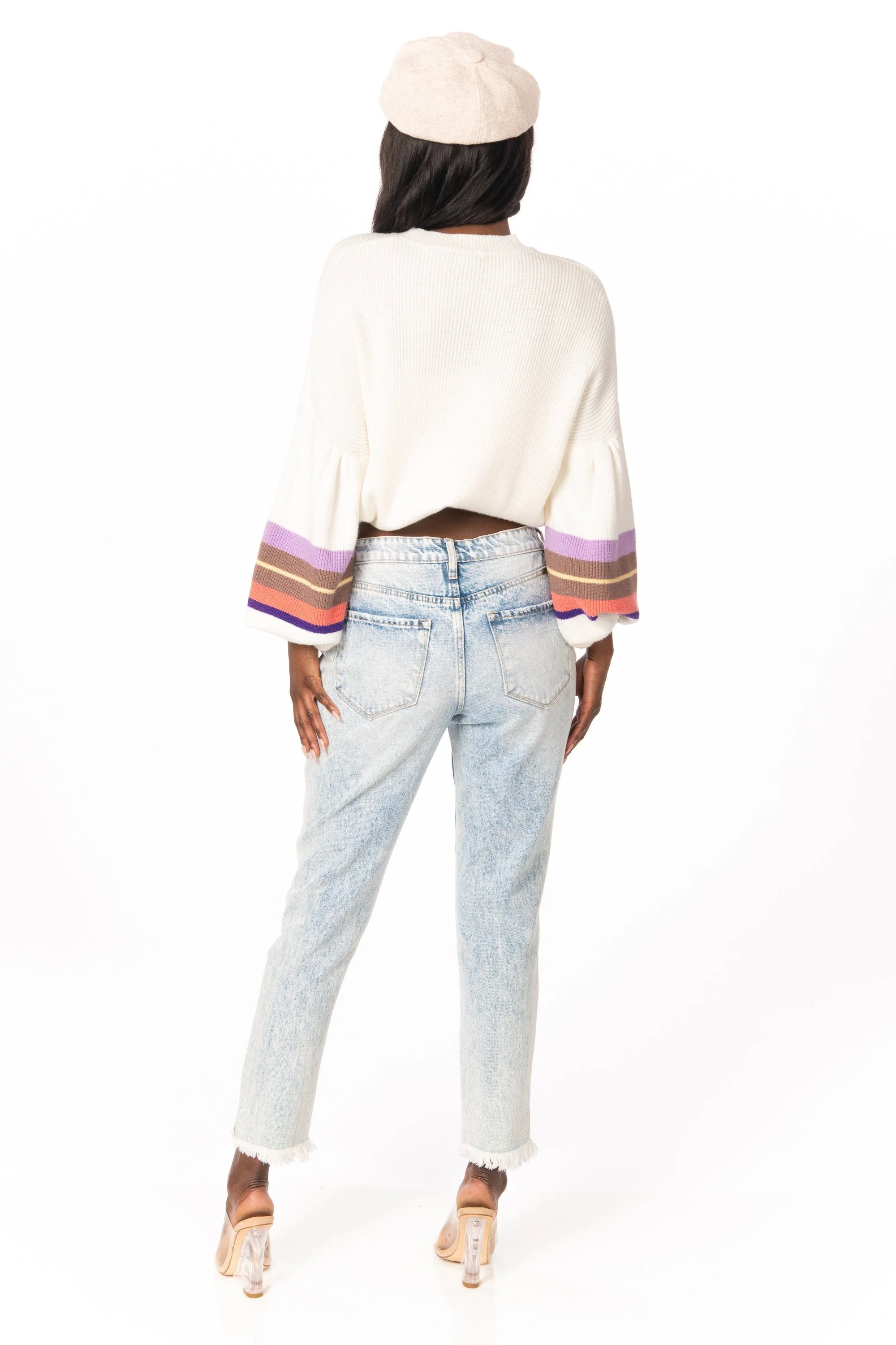 Malibu Striped Sweater