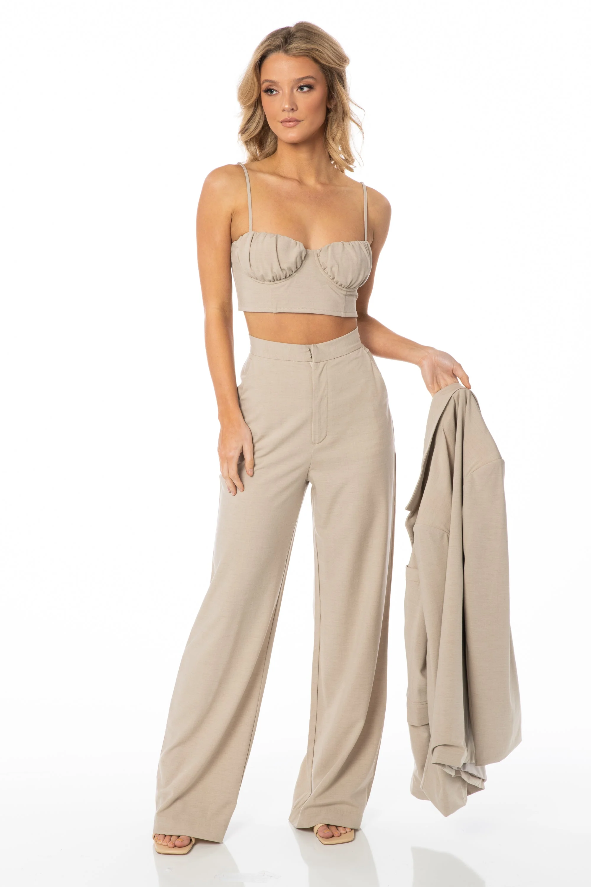 Avalon Bustier Crop Top