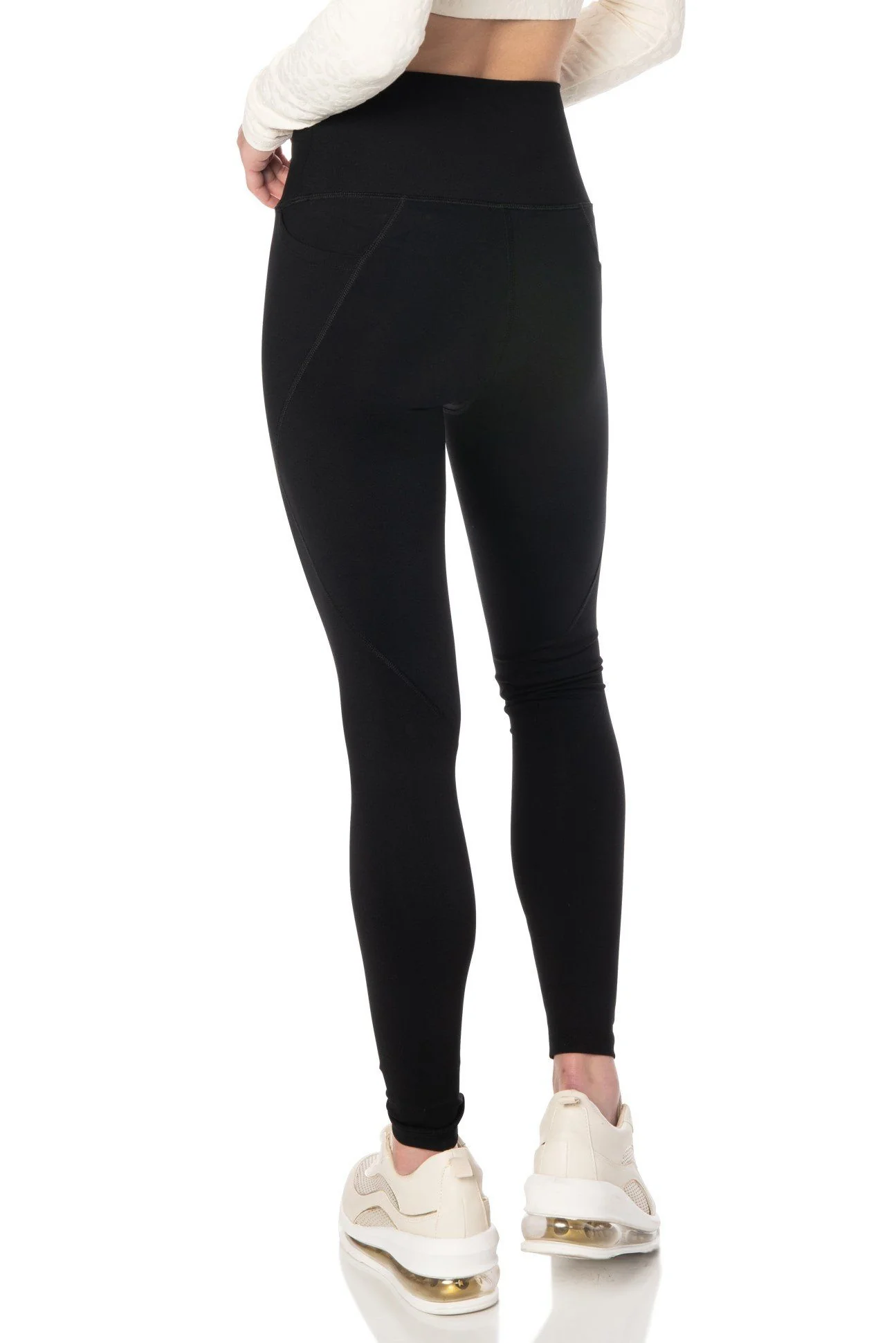 Black Full Length Leggings - Hypeach Active