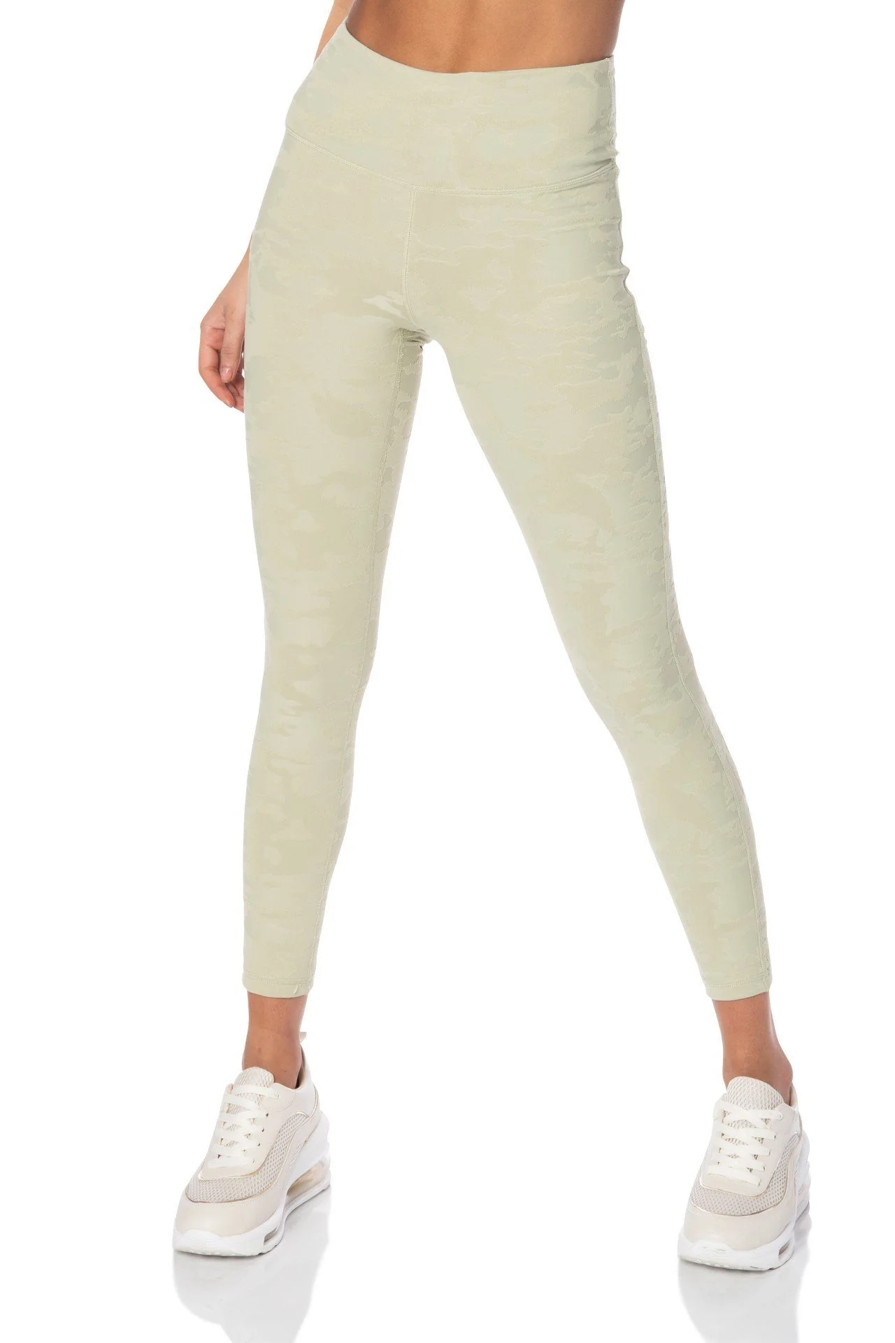 Green Camo Highwaist Leggings - Hypeach Active