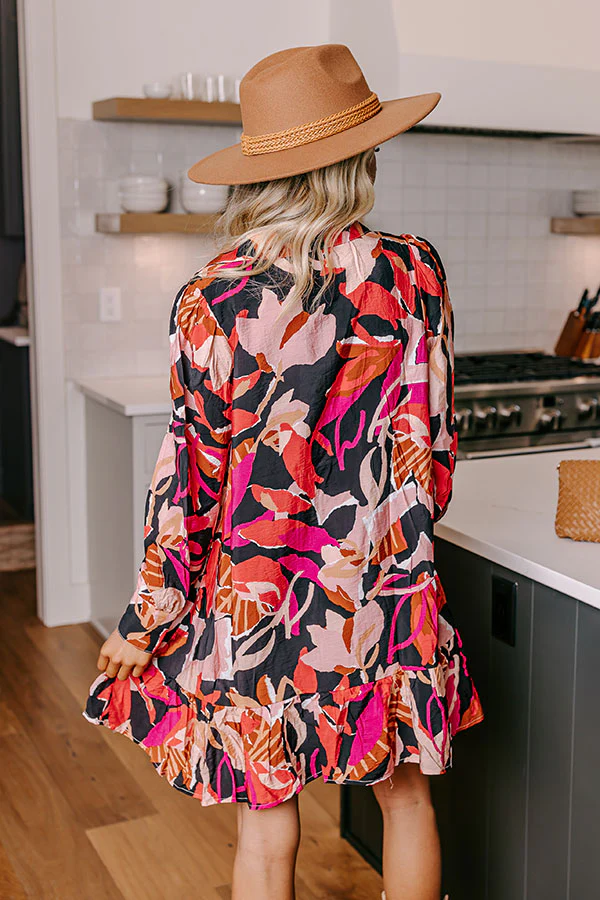 Kind Heart Button Down Mini Dress