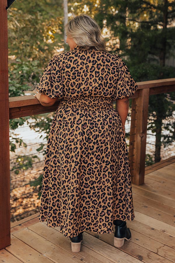 Concrete Jungle Leopard Midi Curves
