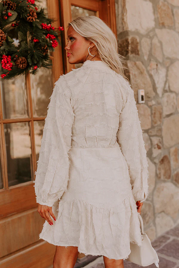 Kind Gesture Fringe Mini Dress