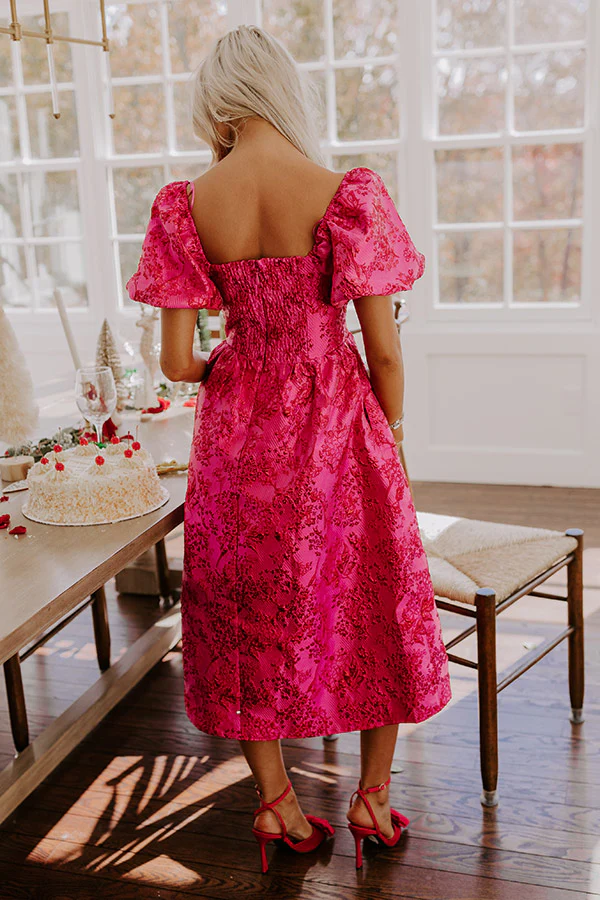 Enchanted Evenings Jacquard Midi