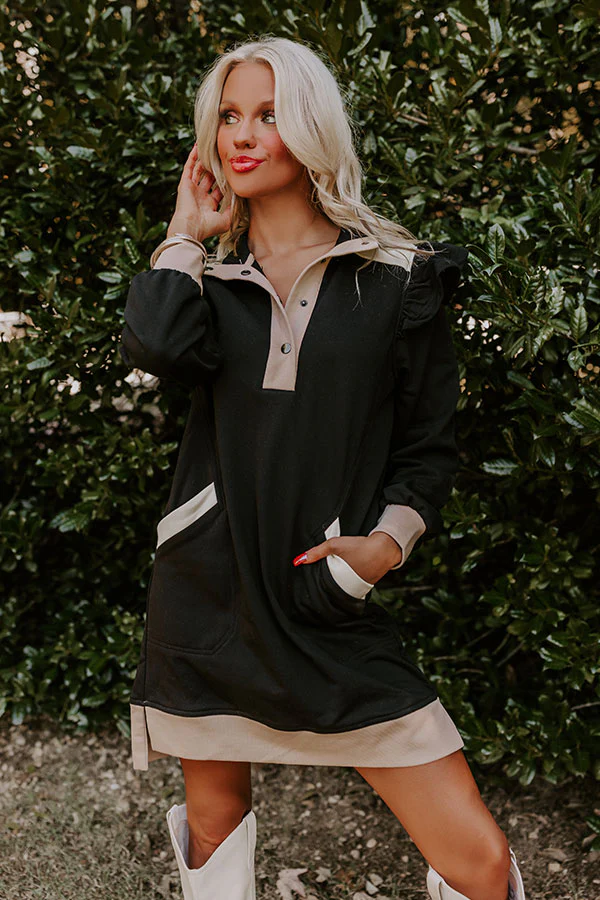 Contemporary Chic Mini Dress