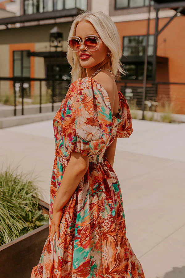 Feeling Posh Floral Midi