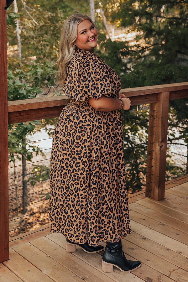 Concrete Jungle Leopard Midi Curves