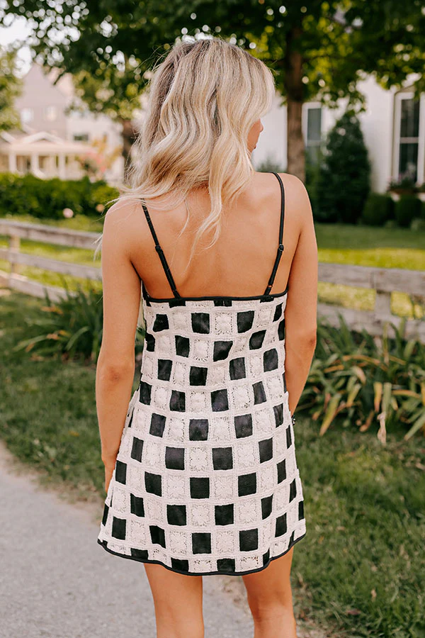 Boho Lifestyle Crochet Mini Dress