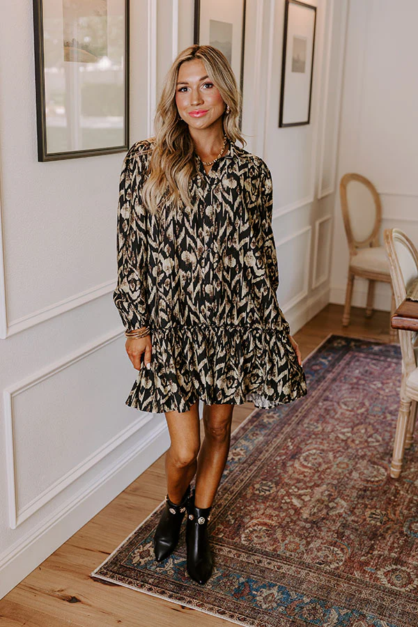 Candlelit Evenings Mini Dress