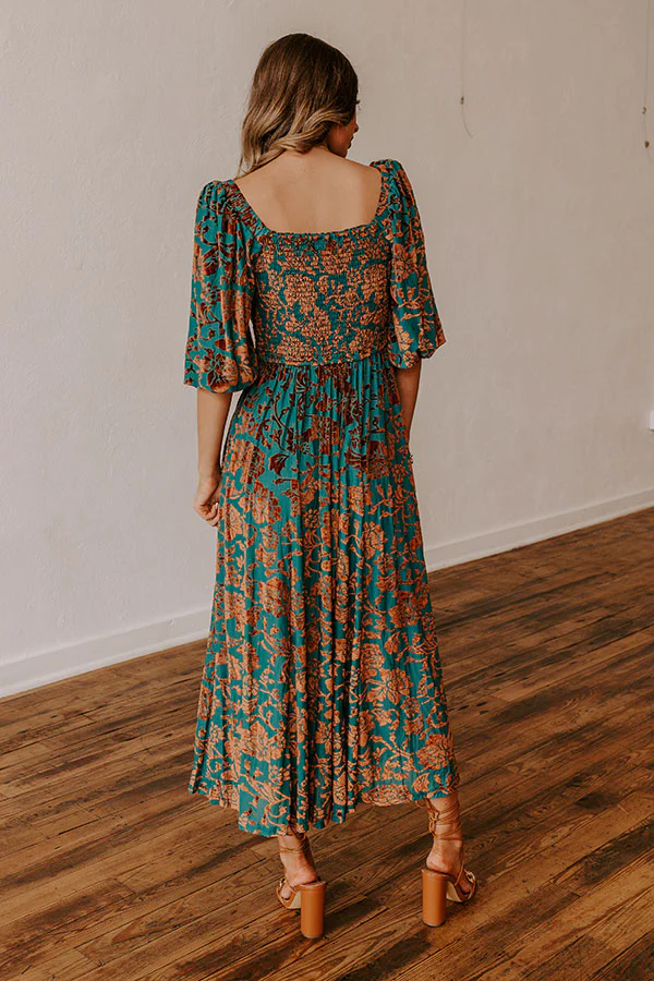 Every Enchantment Velvet Burnout Midi