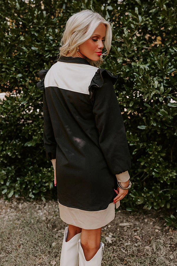 Contemporary Chic Mini Dress