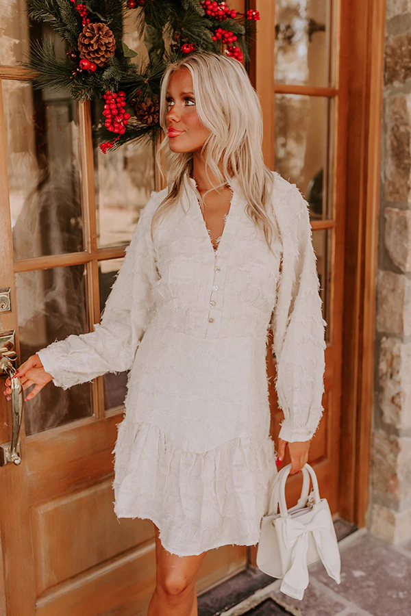 Kind Gesture Fringe Mini Dress