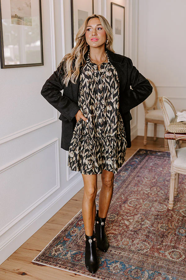 Candlelit Evenings Mini Dress