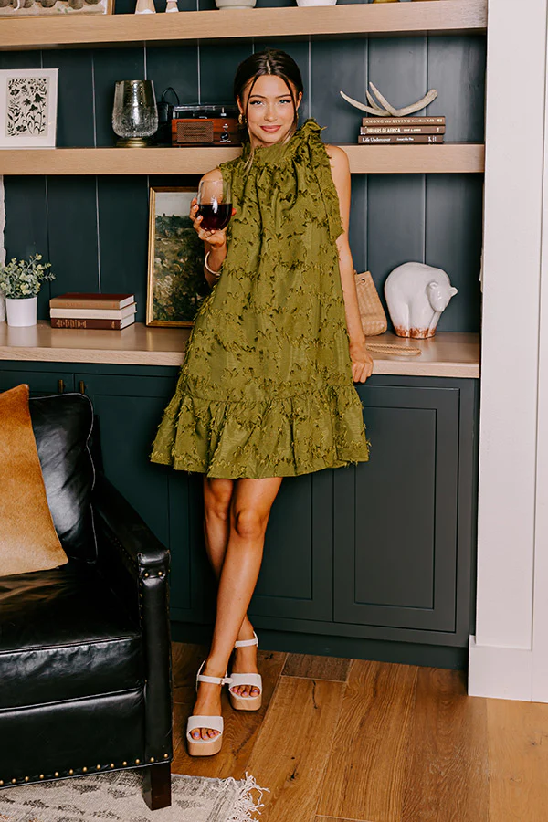 Apple Martini Please Mini Dress