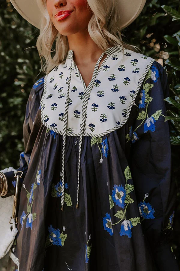 Small Town Romance Floral Mini Dress