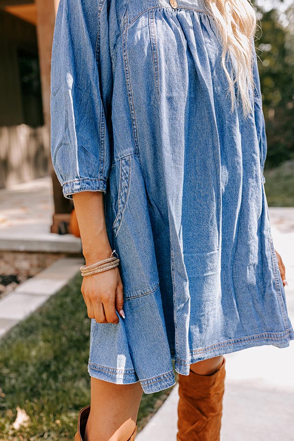Countryside Cutie Denim Mini Dress